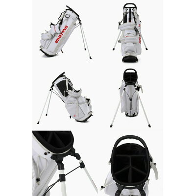 ブリーフィング ゴルフ 1000D コーデュラ ナイロン シリーズ ホリデーコレクション CR-4 #02 ホリデー キャディバッグ ホワイト BRG213D23